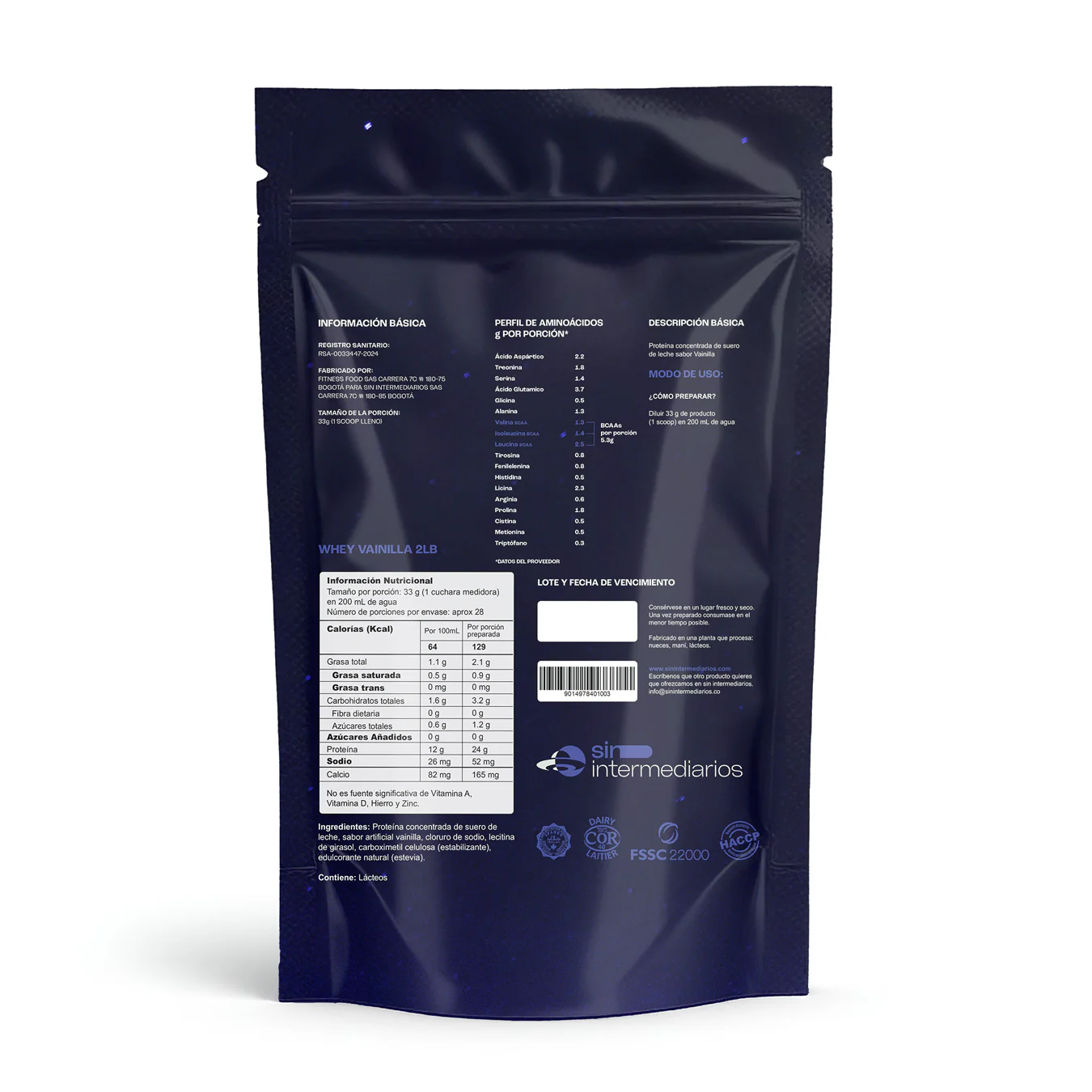 Proteína Whey - Vainilla - Image 4