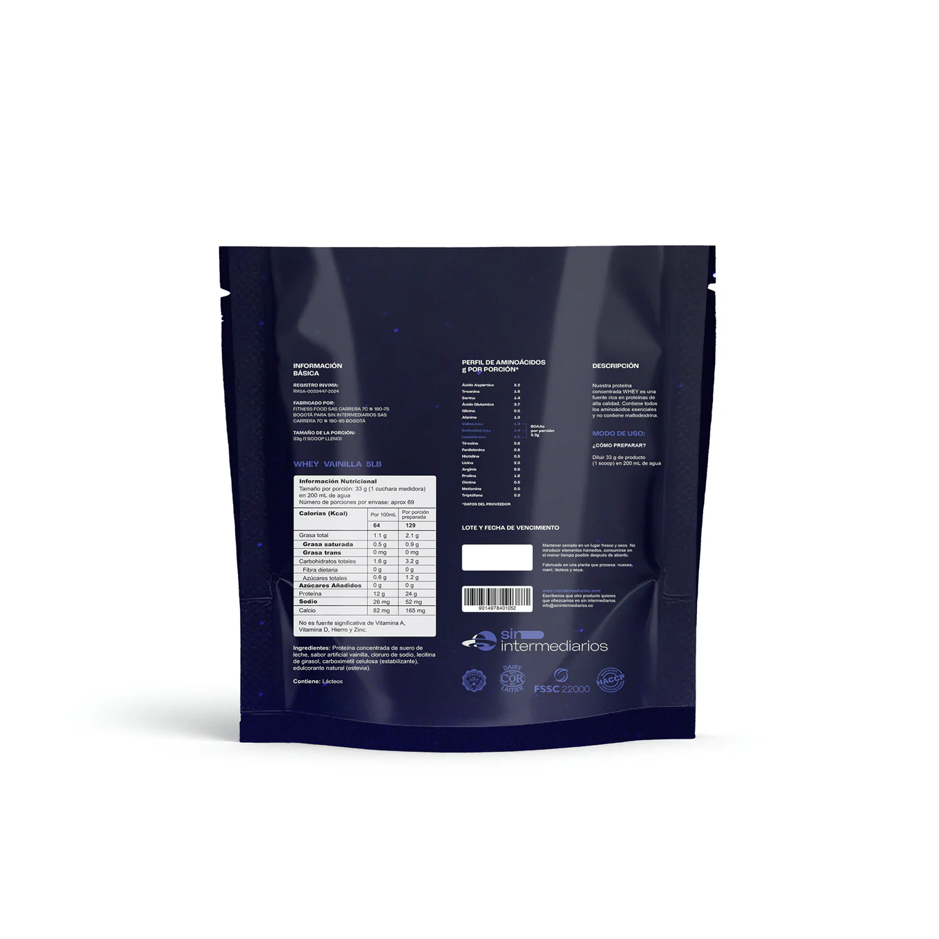 Proteína Whey - Vainilla - Image 6